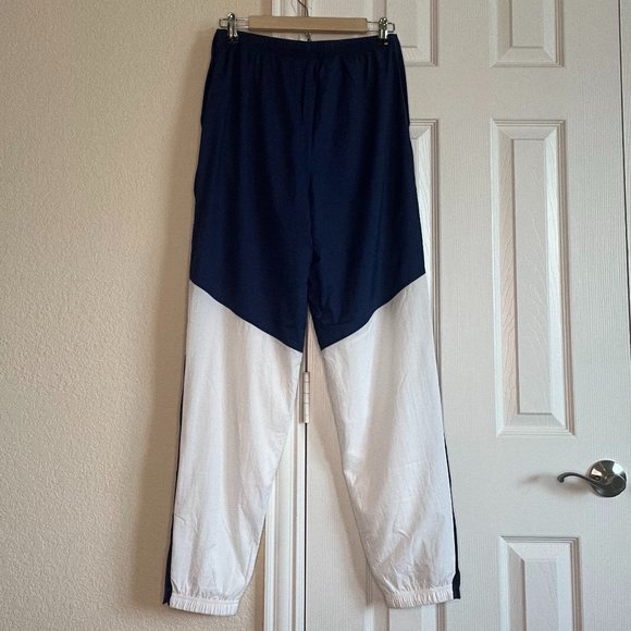 Nike Women's Sportswear Track Pant Joggers with in Navy Blue & White - Small - Picture 2 of 4
